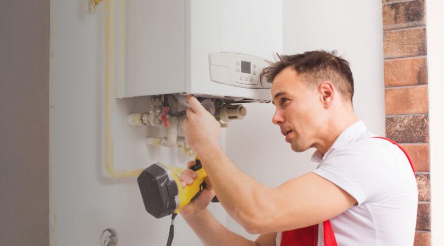 Local tankless water heater installation in Utica, KY